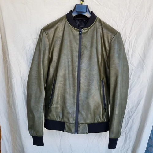 Giubbotto bomber pelle uomo - giubbotto,