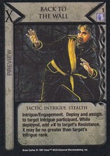 Back to the Wall - Pre-Gencon - Dune Preview Cards - Dune CCG
