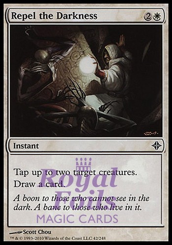 Repel the darkness foil - repel, roe