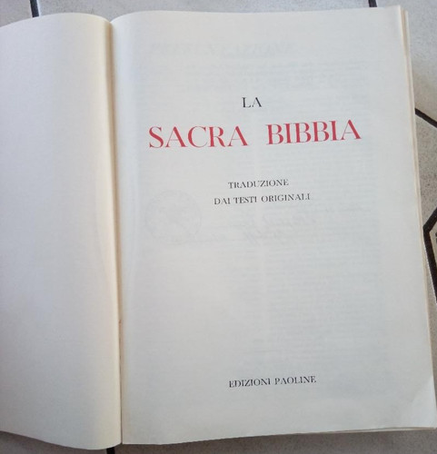 Sacra bibbia paoline - la,