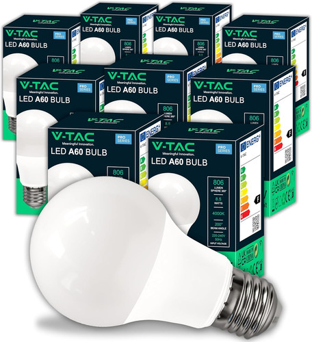 10x lampadine led e27 5w - 10x, 8,5w