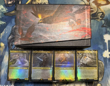 LoTR MtG set completo mazzi termoretraibili spediti in confezione da collezione SPEDIZIONE GRATUITA