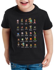 T-shirt bambino Mario Stars