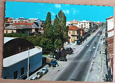 CARTOLINA ITALIA 1976 ALESSANDRIA CASALE MONFERRATO INSEGNA SHELL Italy postcard