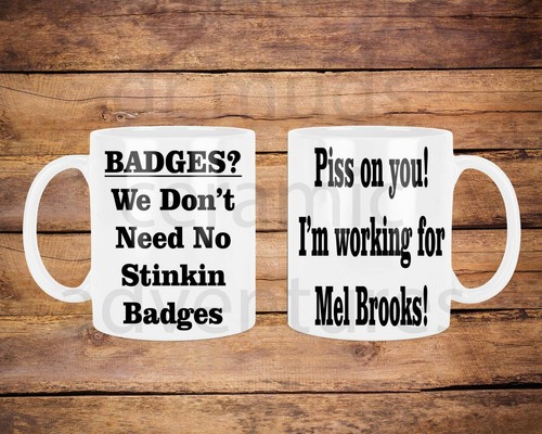 Blazing saddles badges - saddles,