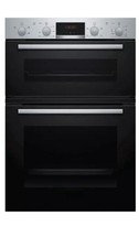Bosch Serie 2 MHA133BR0B, Forno Elettrico da Incasso Doppio, Acciaio Inox -...