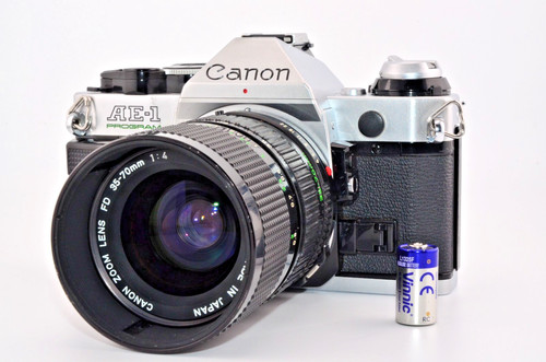 Canon program 35mm film - ae-1,