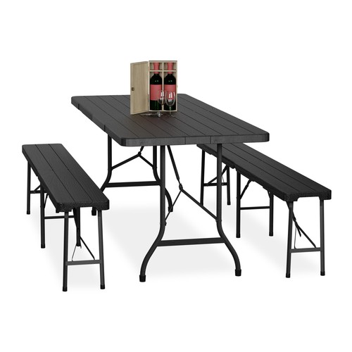 Tavolo birreria panche set - tavolo,