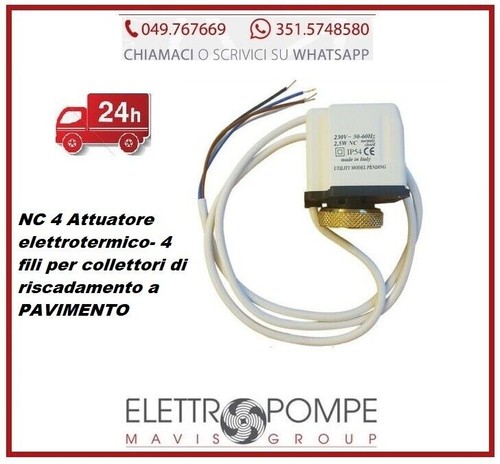 Attuatore elettrotermico - 4,