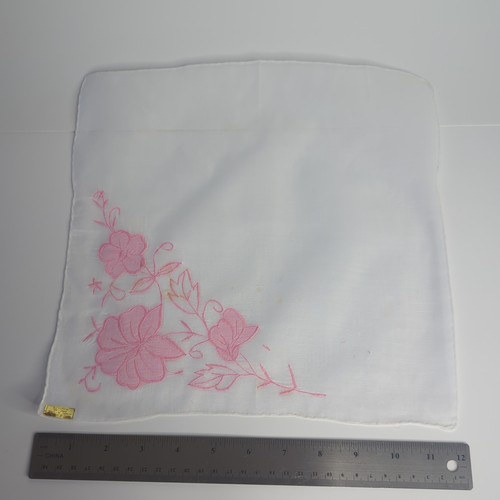 Vintage hankie handkerchief - vintage,