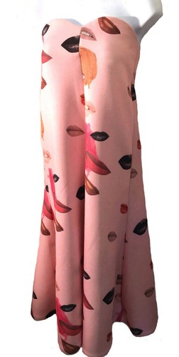 Abito maxi diva rosa neoprene