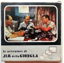 VINTAGE SUPER 8 LE AVVENTURE DI JIM DELLA GIUNGLA BOB MILLER