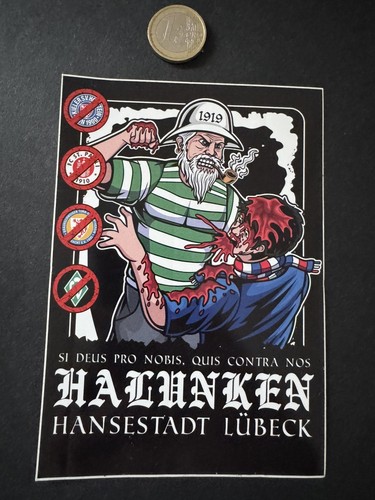 Adesivo ultras vfb lubecca - adesivo,