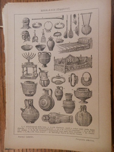 Antica stampa incorniciare - antica,