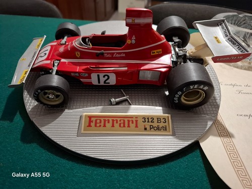 Ferrari 312 modellino della - ferrari,