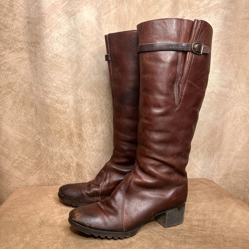 Stivali vintage pelle - , sherpa