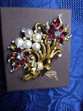 Spilla Coro Craft vintage anni 20/40 - Vintage 20s/40s Coro Craft Brooch