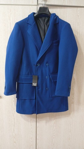 Cappotto uomo nuovo - blu, taglia