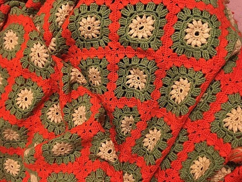 Coperta pura lana lavorata - in,