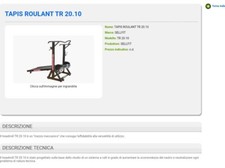 Tapis roulant magnetico professionale