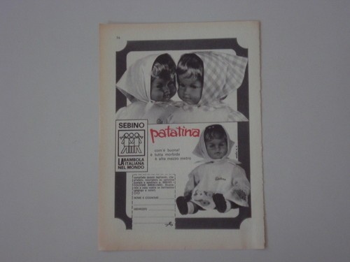 Advertising pubblicità 1969 - advertising,
