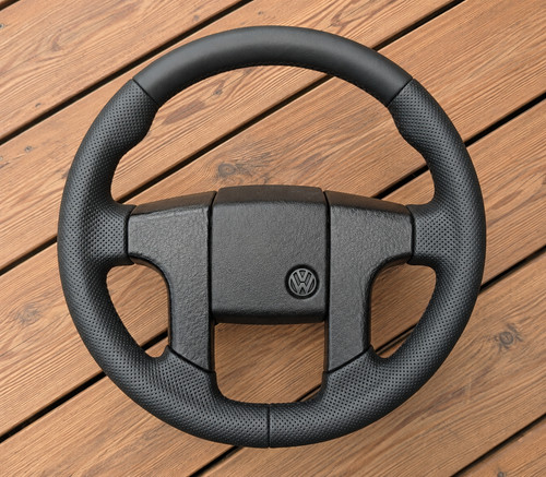Volante pelle nuovo vw - in,