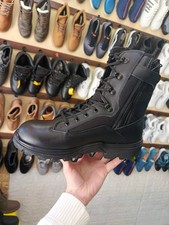 Stivali militari lunghi neri -