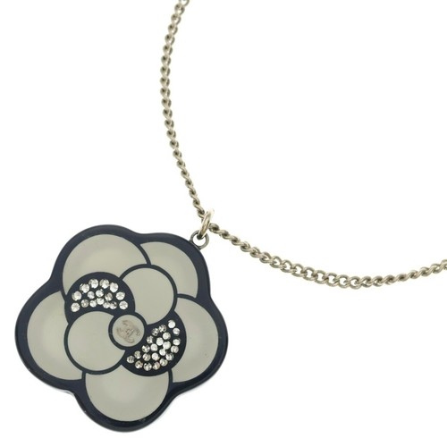 Chanel collana camelia strass - camelia,