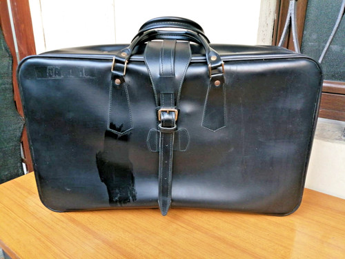 Valigia vintage similpelle - valigia,