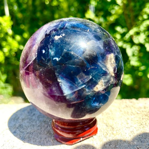 388g sfera fluorite verde - sfera,