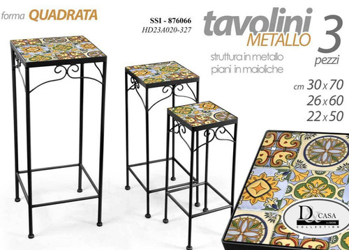 Tavolini comodino colonne - comodino,