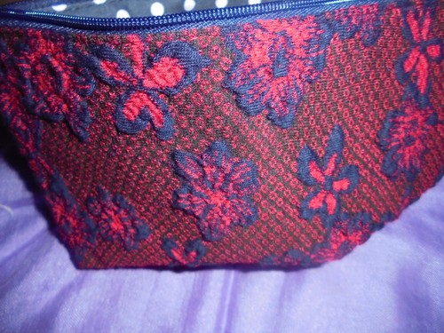 Borsa cosmetica sisley rosso - borsa,