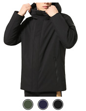 giubbotto SOFTSHELL JACKET cappuccio AUSTRALIAN zip UOMO regular fit 3 colori