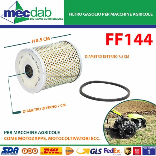 Filtro gasolio per macchine - filtro,