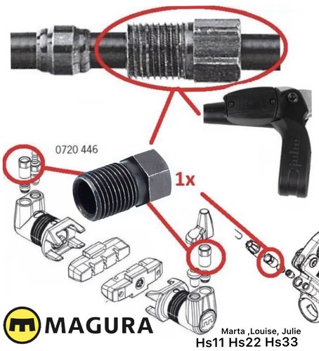 Magura m8x0 freno cerchio - freno,