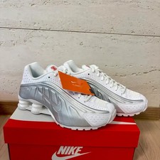 Nike Shox R4 White Metallic
