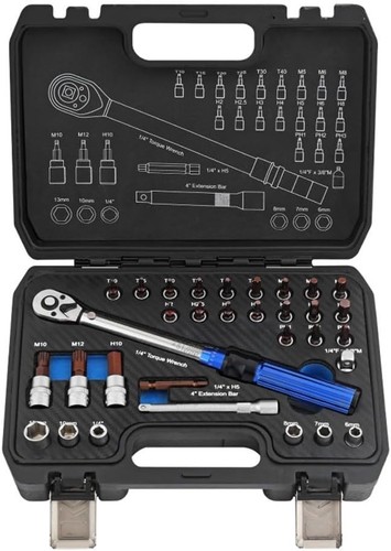 Kit 33pz chiave - chiave, dinamometrica