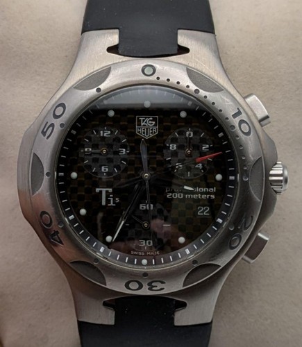 Tag heuer kirium ti5 cl1181 - heuer,