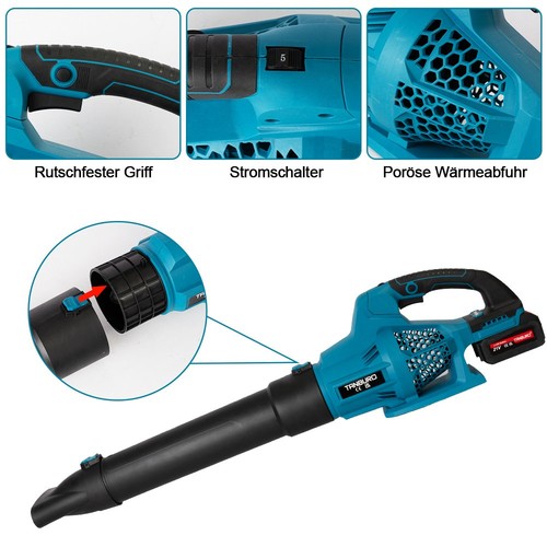 Soffiatore foglie batteria - foglie, a