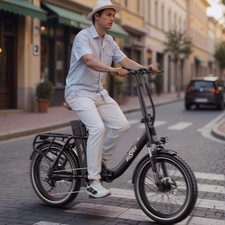 ONESPORT OT16-2 20'' Bicicletta Elettrica Pieghevole 120KM 48V17Ah Fuoristrada