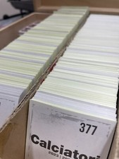 MANCOLISTA FIGURINE CALCIATORI