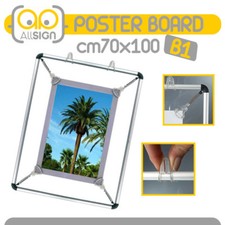 CORNICE PORTA POSTER 70x100 porta stampe porta poster telaio reggiposter pinza
