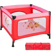 TecTake Box per gioco e nanna lettino da viaggio reticolato bambini bebè 