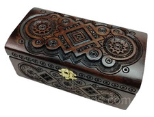 Scatola in legno fatta a mano