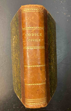 Codice Civile del Regno d'Italia. Milano. Pagnoni. 1865.