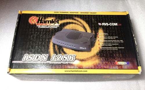 Vintage hamlet 128k isdn - 128k, modem