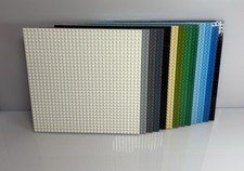 13 X Lego Baseplate Compatibili - Usate Come Nuove