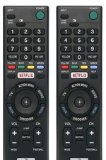 Confezione 2 Telecomando Nuovo RMT-TX100U Sostituito per Sony Bravia TV XBR-55X810C XBR-55X850C