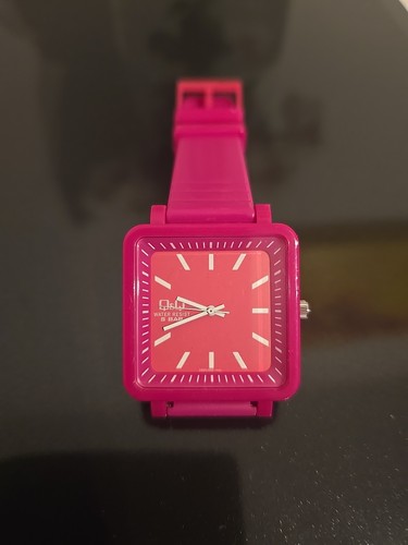 Orologio quadrato rosa - orologio,