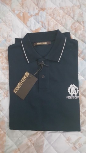 Roberto cavalli polo blu - -,